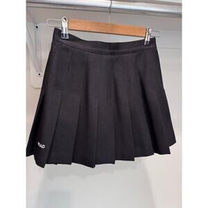 Vintage Head‎ Sportswear Women's Pleated Tennis Skirt Size XS Black